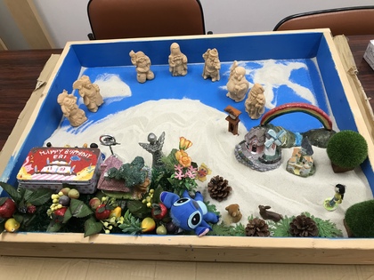 10周年限定企画　箱庭体験をして