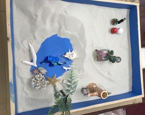 箱庭体験をして